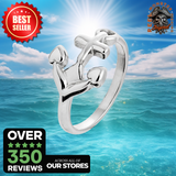 Ladies Anchor Stainles Steel Ring MMR-20